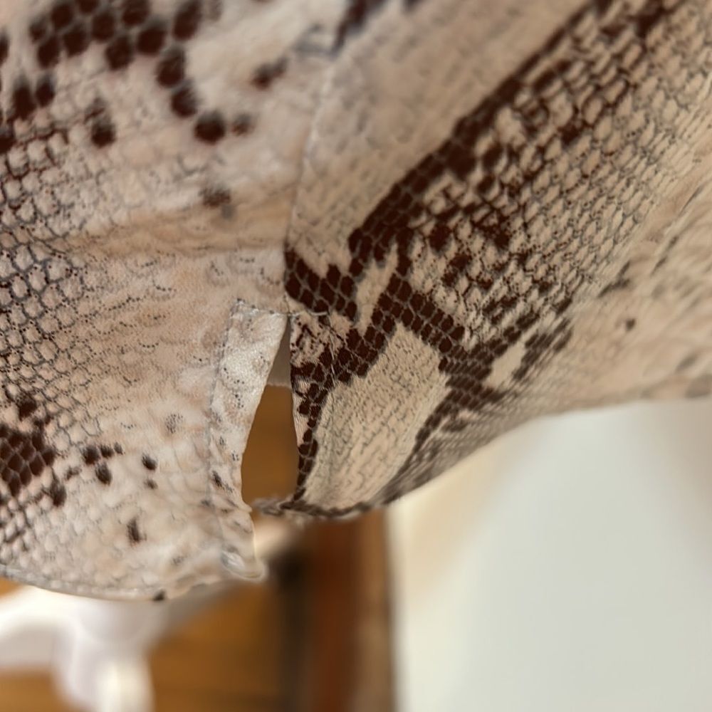 Bishop + Young animal print lace camisole Size S New - Picture 5 of 8
